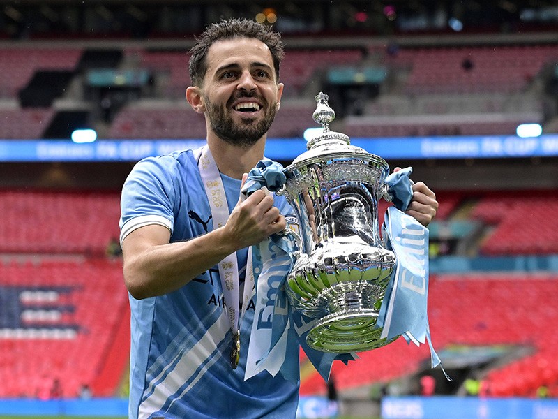 Bernardo Silva praises Guardiola after FA Cup triumph