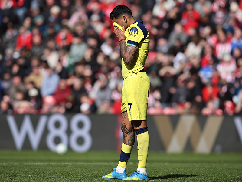 Romero's tears at Sunderland become symbol of Spurs' crisis