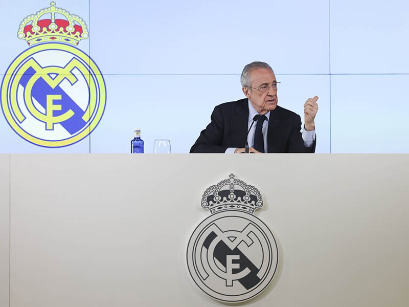 Florentino Perez declares election bid after explosive press conference