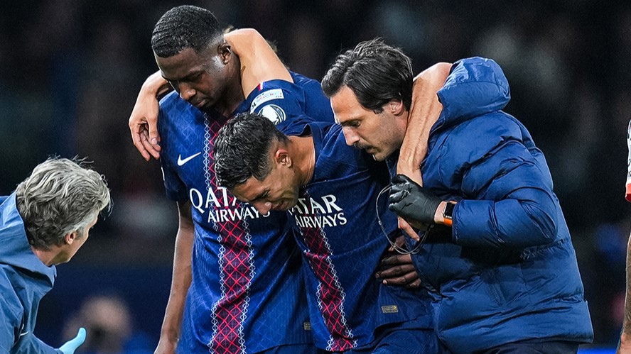PSG defender Hakimi to miss key fixtures after thigh problem