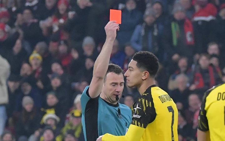 Bellingham red card deepens Dortmund frustration at Freiburg