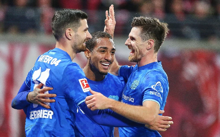 Leverkusen fight back to stun Leipzig and climb to third