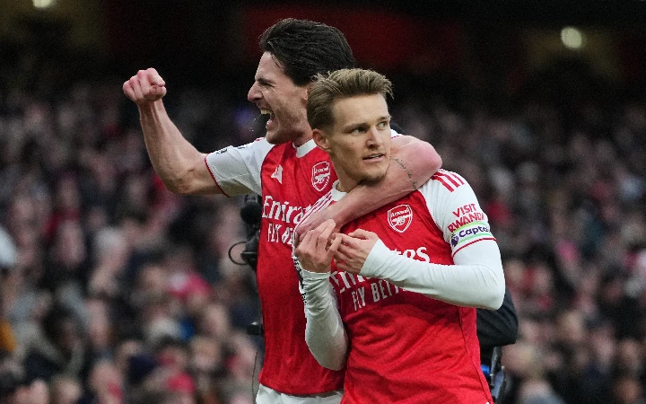 Nervy Arsenal survive Brighton scare to reclaim Premier League lead