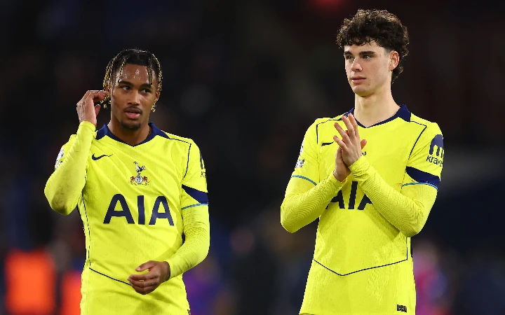 Archie Gray header lifts Spurs past Palace at Selhurst