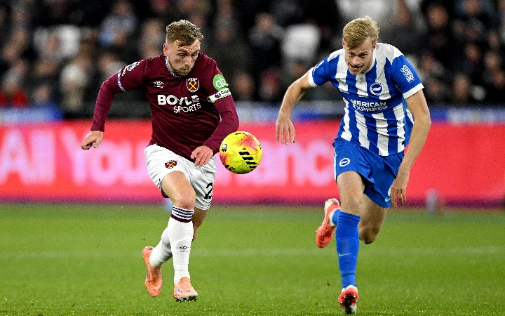 Brighton fight back twice to earn point at West Ham