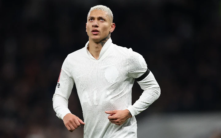 Richarlison sidelined for up to seven week setback with hamstring injury