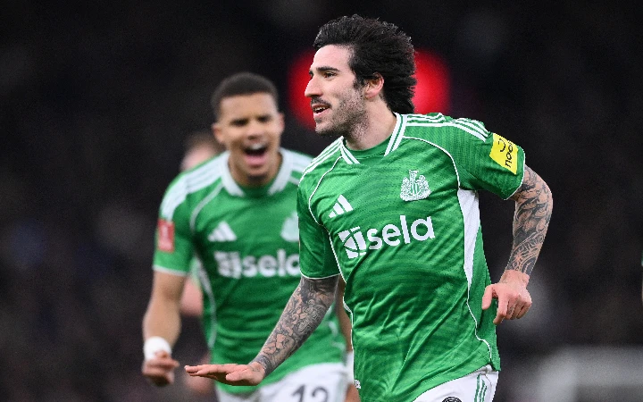 Tonali double fires Newcastle past 10-Man Villa in FA Cup drama