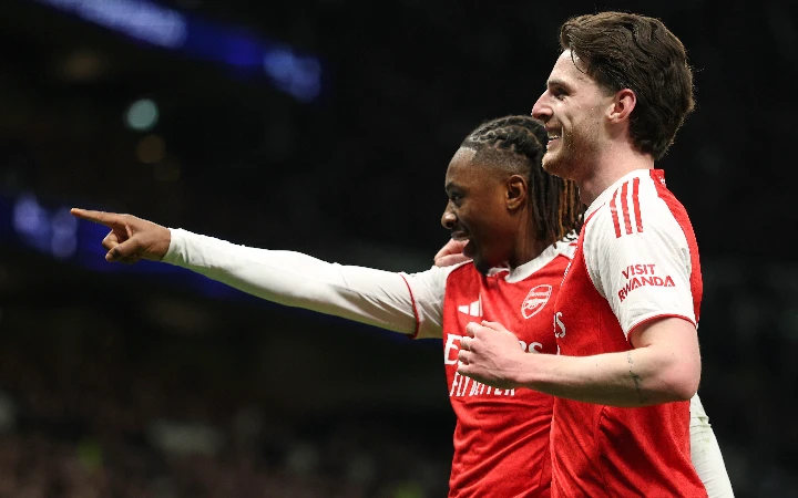 Eze and Gyokeres fire Arsenal past Spurs in north London derby