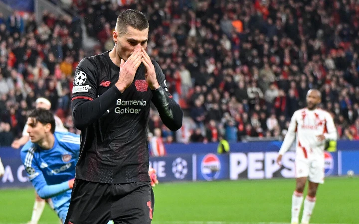 Leverkusen into Champions League last 16 after goalless draw against Olympiacos