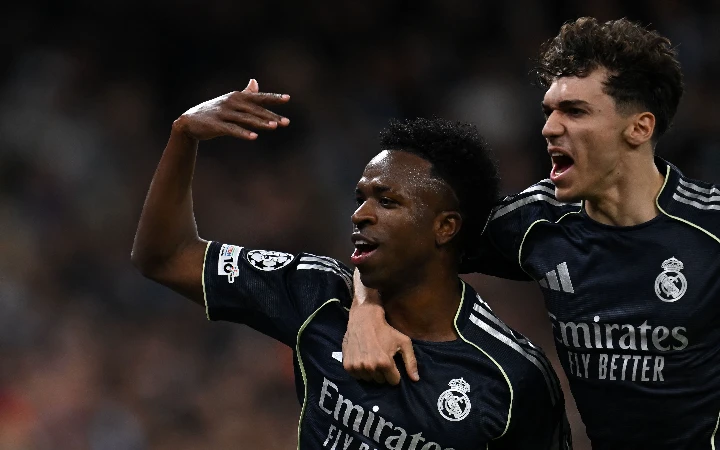 Vinicius Jr nets double as Real Madrid dump Man City out of Champions League