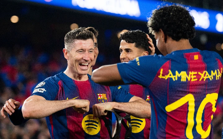 Barca hit seven past Newcastle to reach UCL Quarters