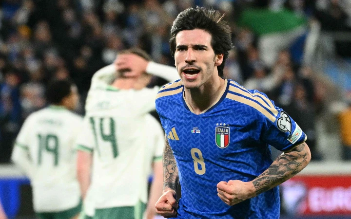 Italy beat Northern Ireland to reach World Cup Qualifiers play-off final