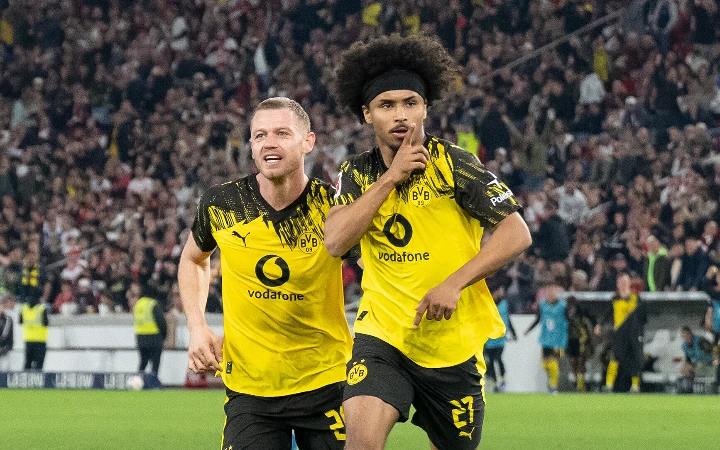 Adeyemi and Brandt strike late as Dortmund stun Stuttgart
