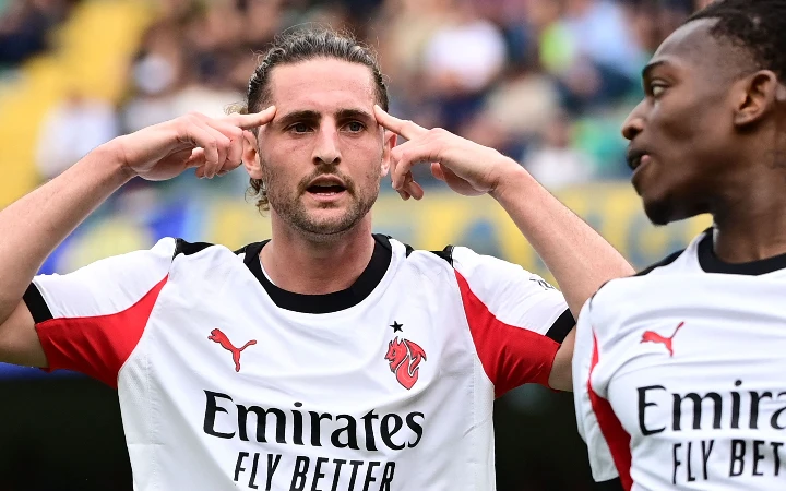 Rabiot Strikes as Milan Edge Verona to Strengthen Top-Four Push
